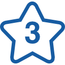 star-number-3